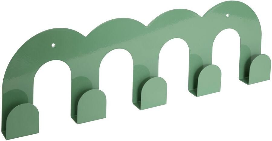 Atmosphera Kapstok Callista 5 haken 50x16cm Groen