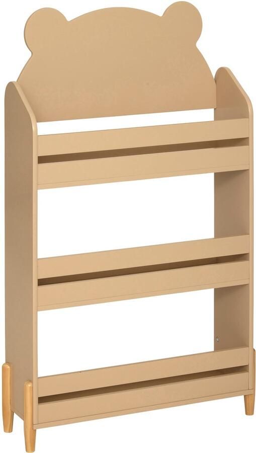 Atmosphera Kids Boekenkast Beer 53x53xH56cm Bruin