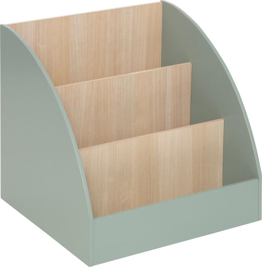 Atmosphera Kids Boekenkast verticale vakken 53x53xH56cm Jadegroen