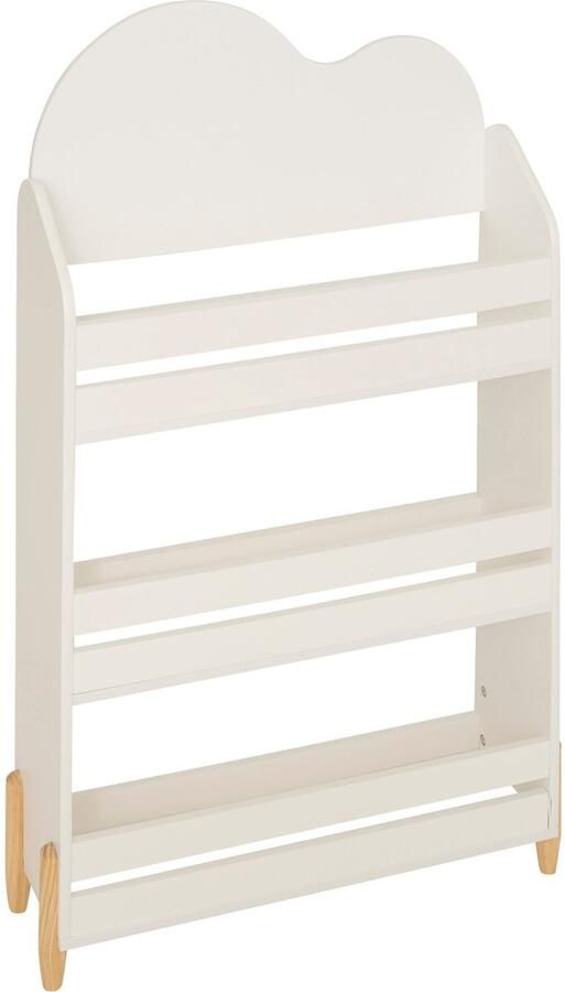 Atmosphera Kids Boekenkast Wolken 53x53xH56cm Wit