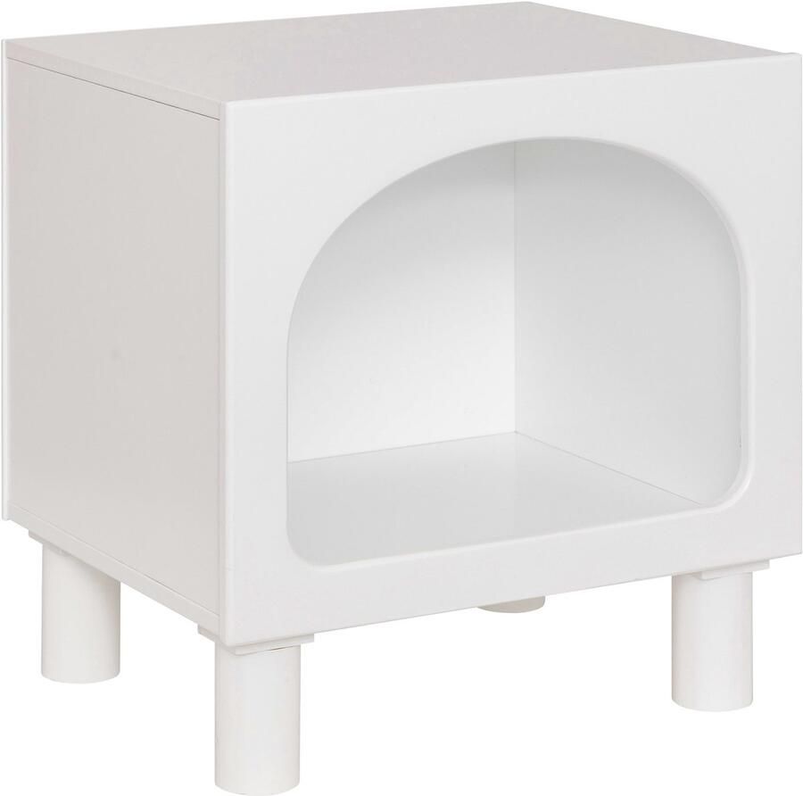 Atmosphera Kids Tara Nachtkastje Nachttafel 40x32x42cm Kinderkamer Wit