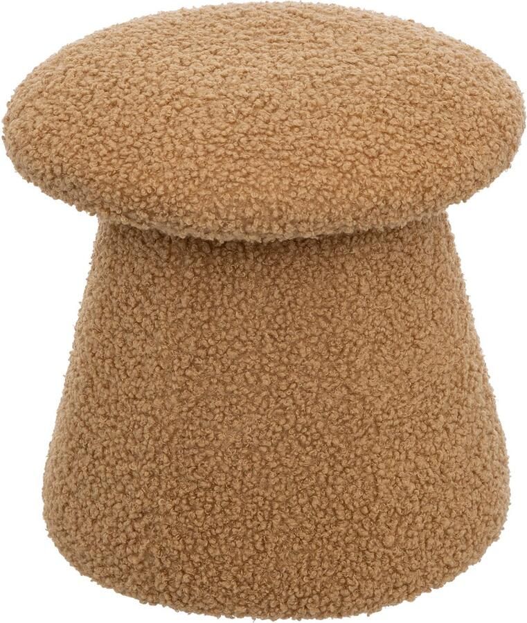 Atmosphera Kids Teddy poef Ø28xH28cm Bruin