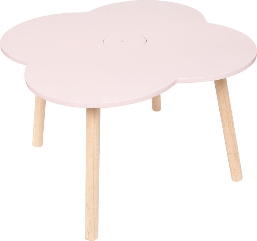 Atmosphera Kids Tekentafel Kindertafel Bloem Ø51xH40cm Roze (PRE ORDER 9 2)