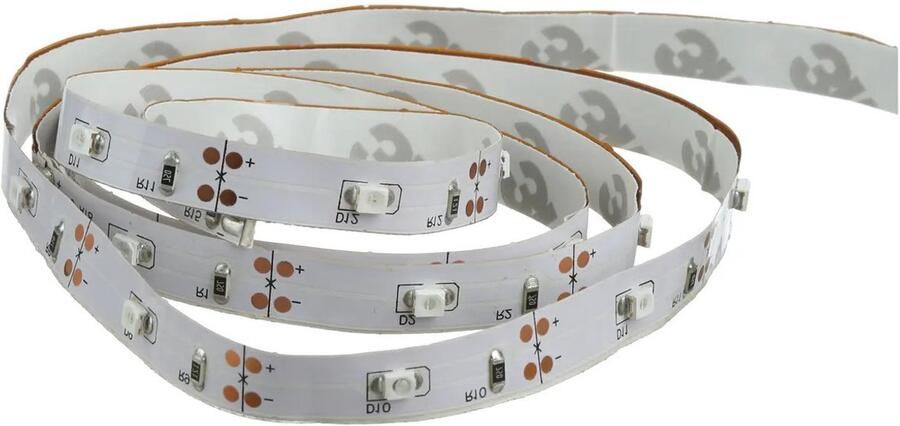 Atmosphera LED Strip lichtsnoer koel wit 330 cm op batterij feestelijke lampjes slaapkamer feestruimte