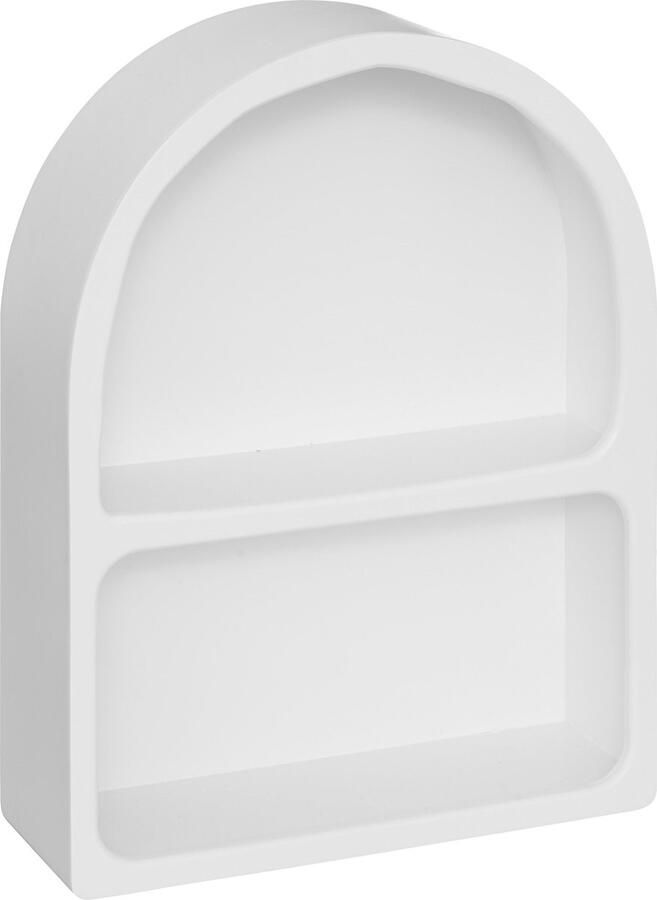 Atmosphera Wandplank Rivi 35x12x45cm Wit