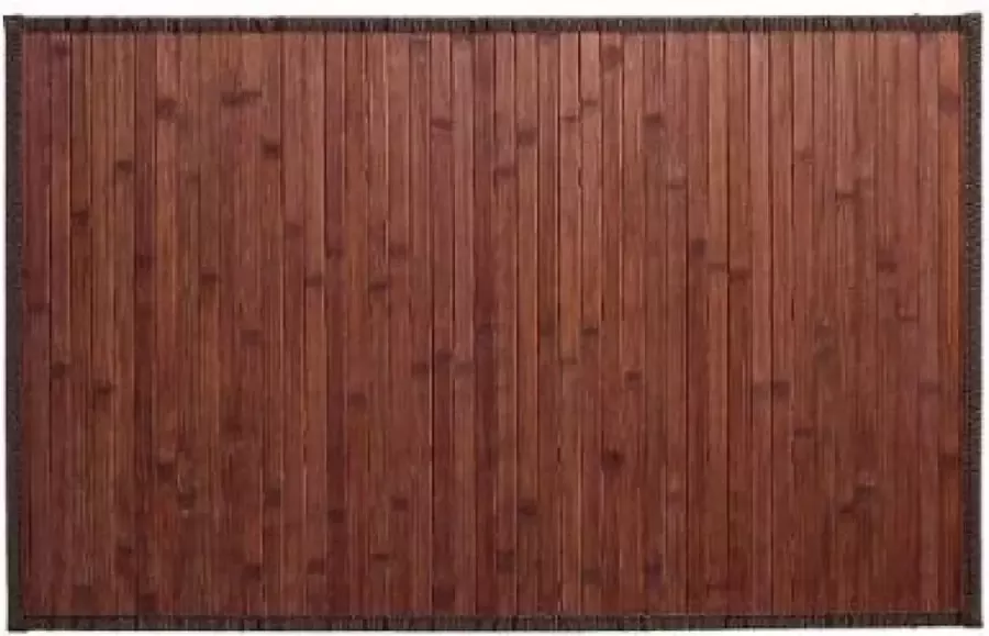 Atmosphera Badkamermat vloerkleed Bamboe Chocobruin 50*80cm