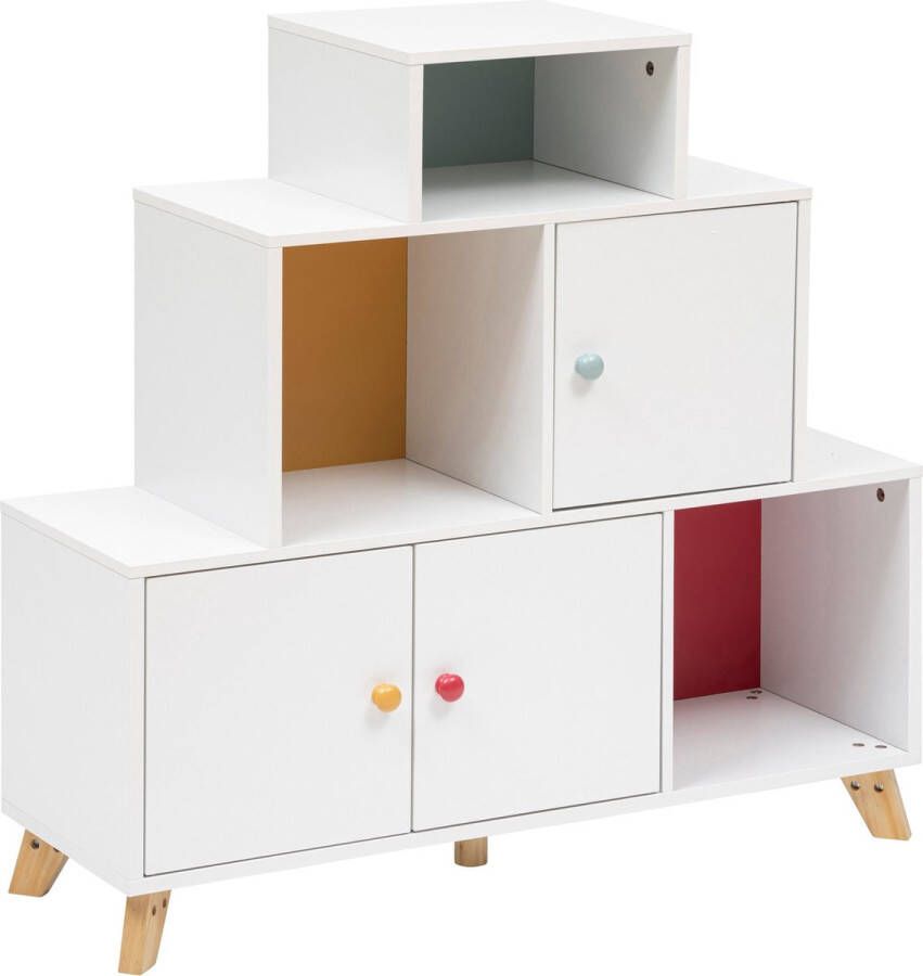 Atmosphera Kids Circus boekenkast Kast 88 x 30 x H94 cm