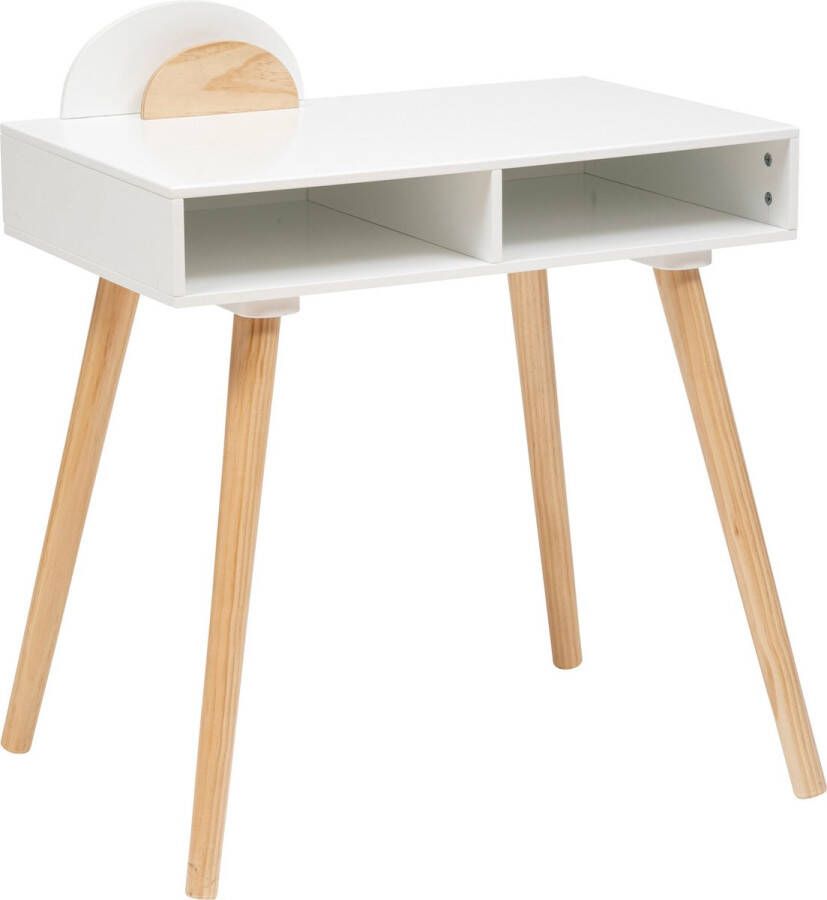 Atmosphera kids Galip Bureau Kind Wit Hout 87 x 47 x H 75cm
