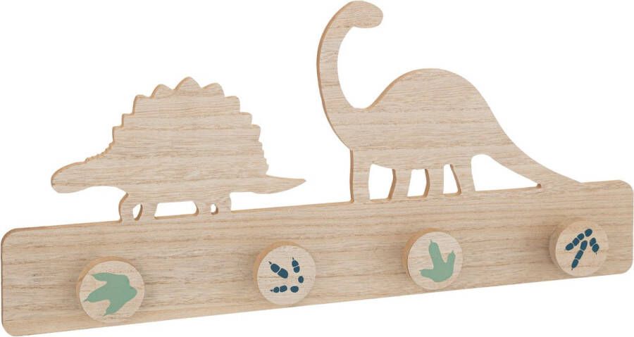 Atmosphera kids Kapstok Dino 4 Haken Wandkapstok