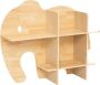 Atmosphera Kids Wandrek XL jungle olifant Hout H98 x B77 CM - Thumbnail 2