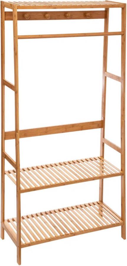 Atmosphera Kledingrek Bamboe H170cm Kapstok