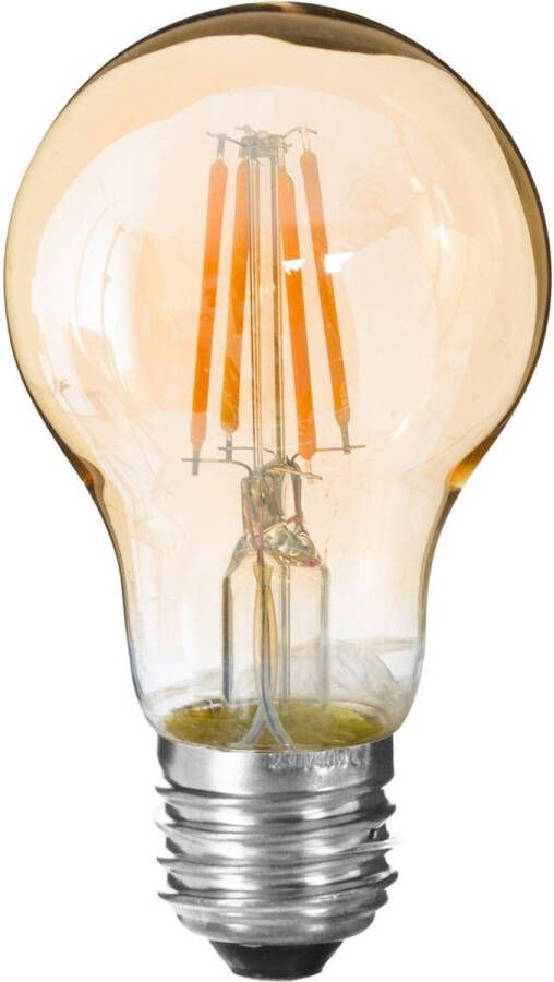 Atmosphera LED Lamp Lichtbron amber E27 fitting 2watt D. 6 x H. 10.8 cm