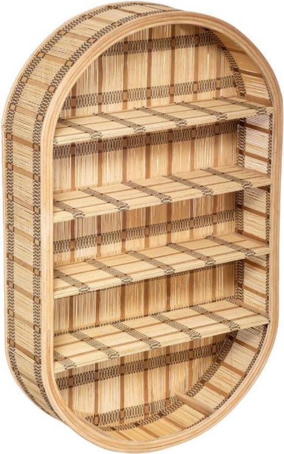 Atmosphera Kids Lou Etagere bamboe Wandplank Wandrek 91 x 56 cm - Foto 2