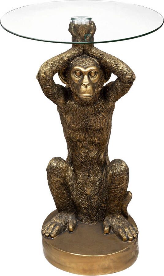 Atmosphera Monkey salontafel Ø40xH52cm Goud