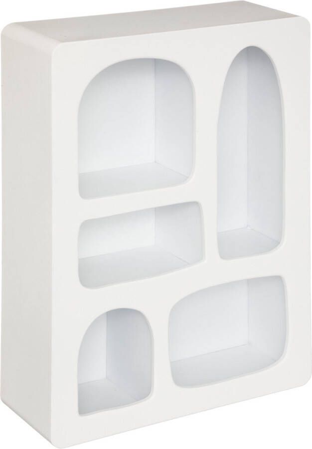 Konges Sløjd Atmosphera Wandplank Rivi Wit 45 x 65 cm