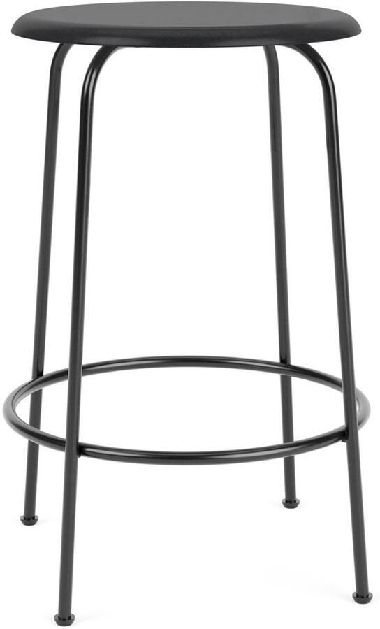 Audo Copenhagen Afteroom Barkruk H63 Zwart Essen