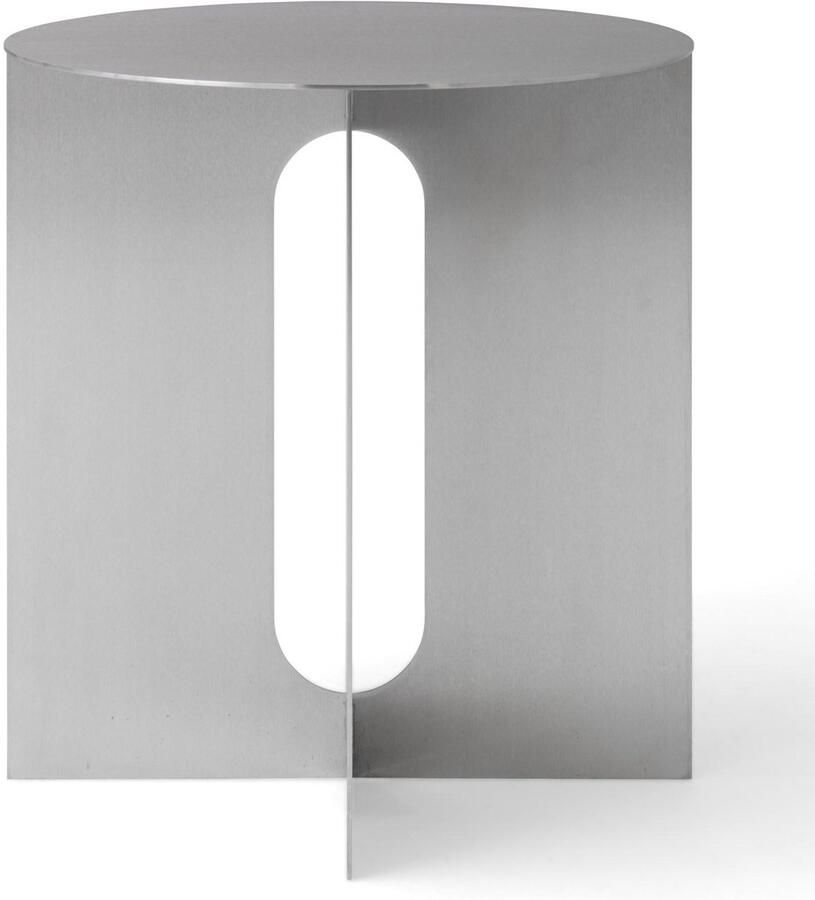Audo Copenhagen Androgyne Bijzettafel Ø40 Staal