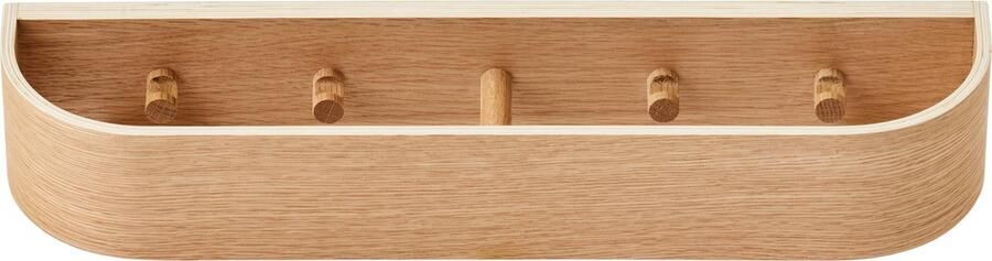 Audo Copenhagen Epoch 50 Wandkapstok Naturel Eiken