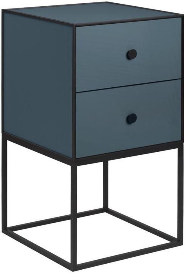 Audo Copenhagen Frame 35 Nachtkastje Met 2 Laden Fjord