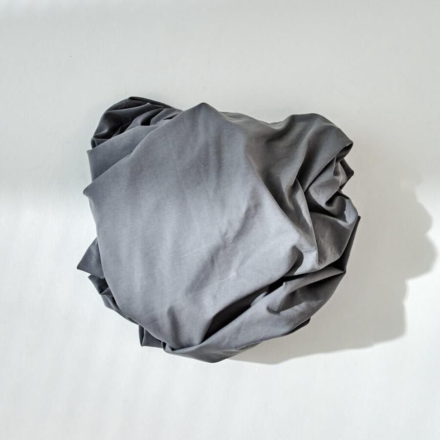 Auping Jersey 190 hoeslaken voor matras 180 200 x 200 210 220 cm Warm Grey Biologisch katoen