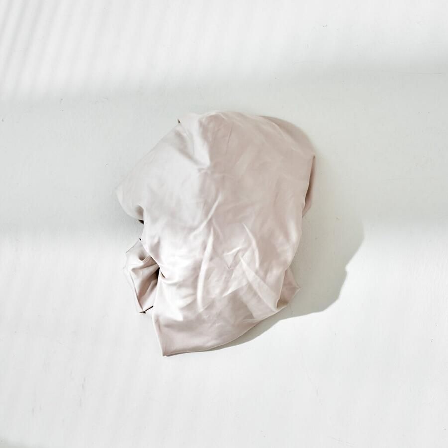 Auping Satin 300 hoeslaken voor matras 160 x 210 cm Taupe Katoen - Foto 2