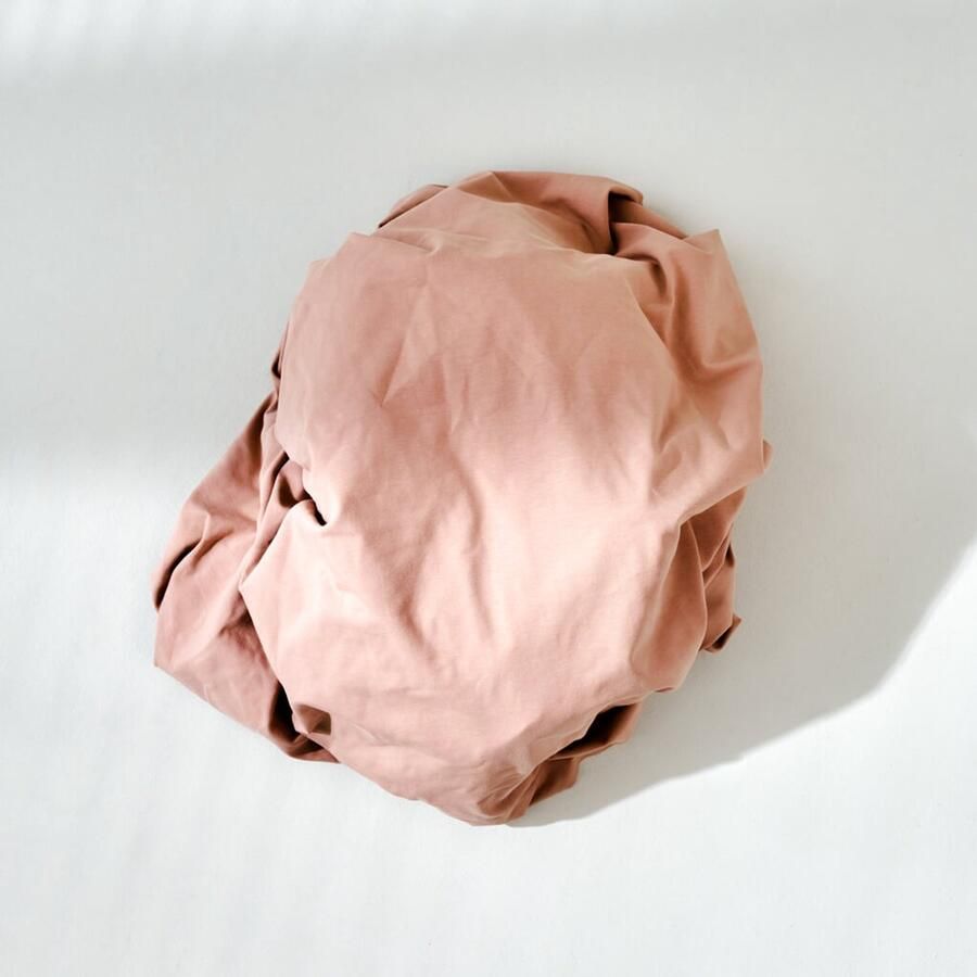 Auping Jersey 235 hoeslaken voor matras 80 90 100 x 200 210 220 cm Blush Biologisch katoen - Foto 2