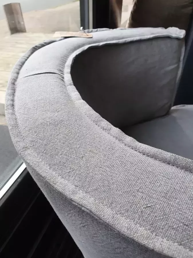 Peri AURA PEEPERKORN| DIRKJE eetkamerstoel Dirkje kleur grijs NR. 10