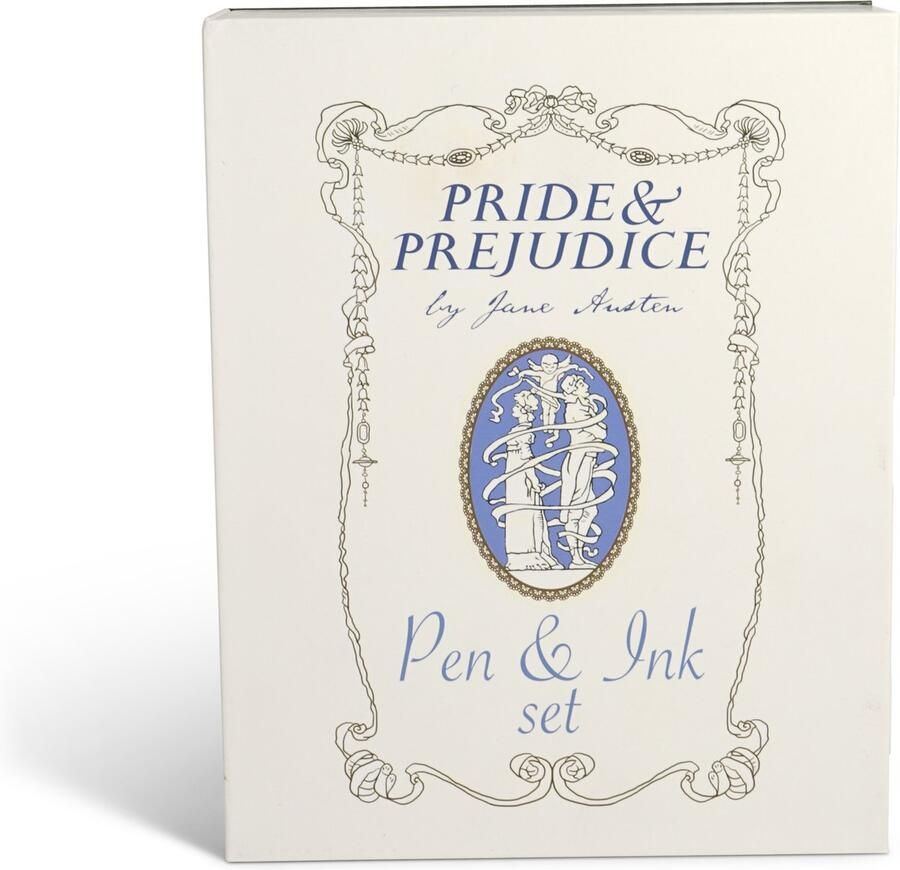 Authentic Models Boekenkast Decoratie Schrijfset Jane Austen Writing Box