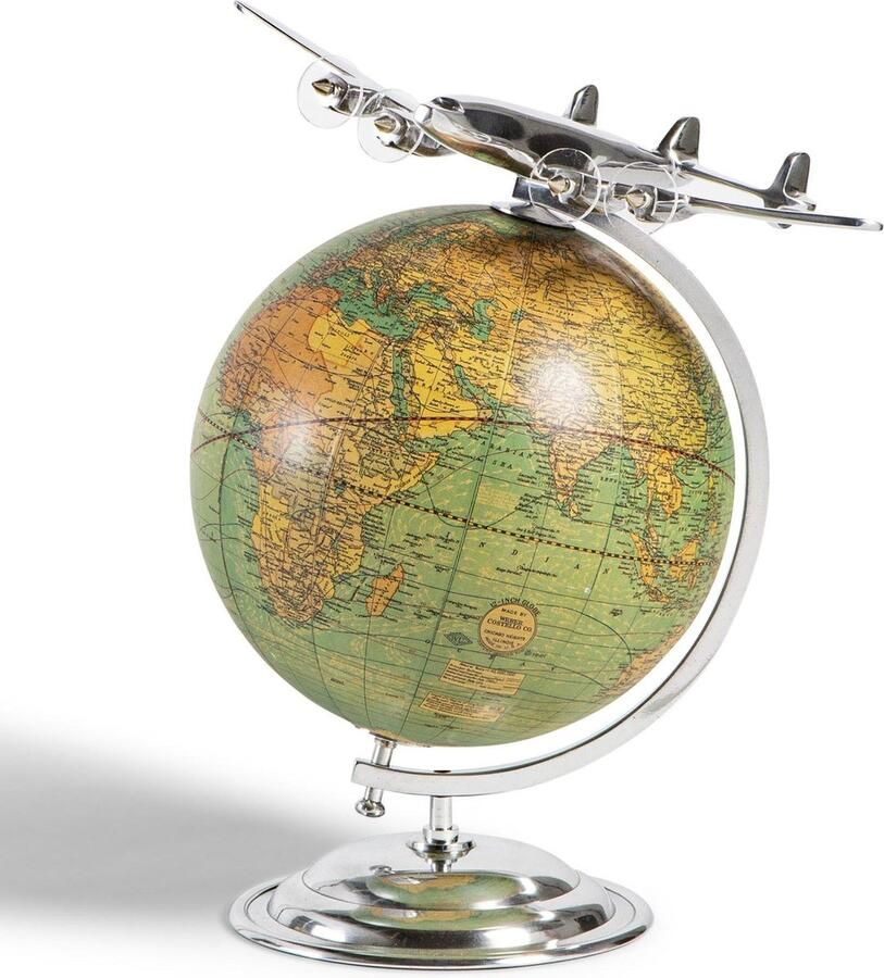 Authentic Models On Top Of The World Bureau Model bureau decoratie vliegtuig model bureau accessoires vliegtuig decoratie Vliegtuig