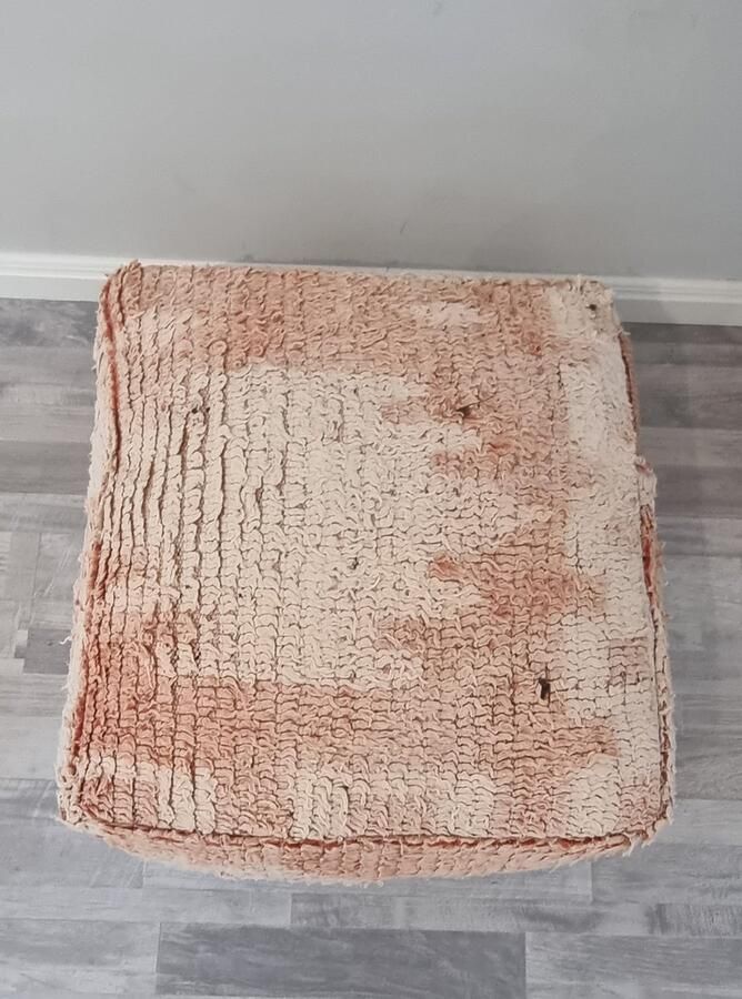 Authentiekevloerkleden.nl Marokkaanse poef en kussen Berber poef poef006 zitzak zitkussen retro poefs oosterse poefen