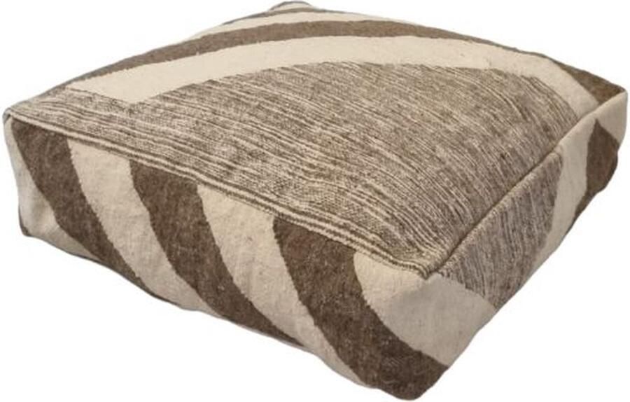 Authentiekevloerkleden.nl Marokkaanse poef en kussen Berber poef poef044 zitzak zitkussen retro poefs oosterse poefen