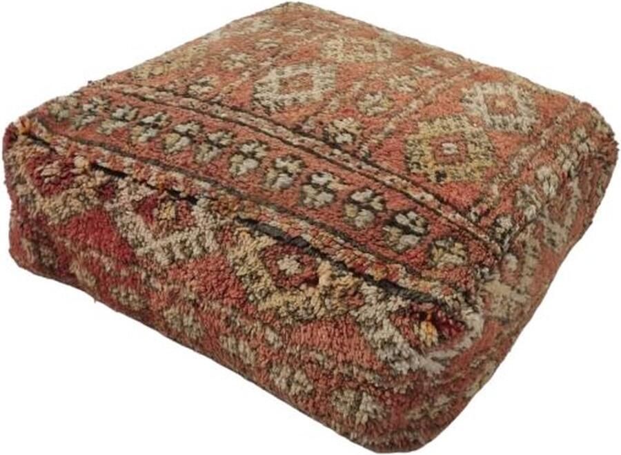 Authentiekevloerkleden.nl Marokkaanse poef zitkussen Zitzak