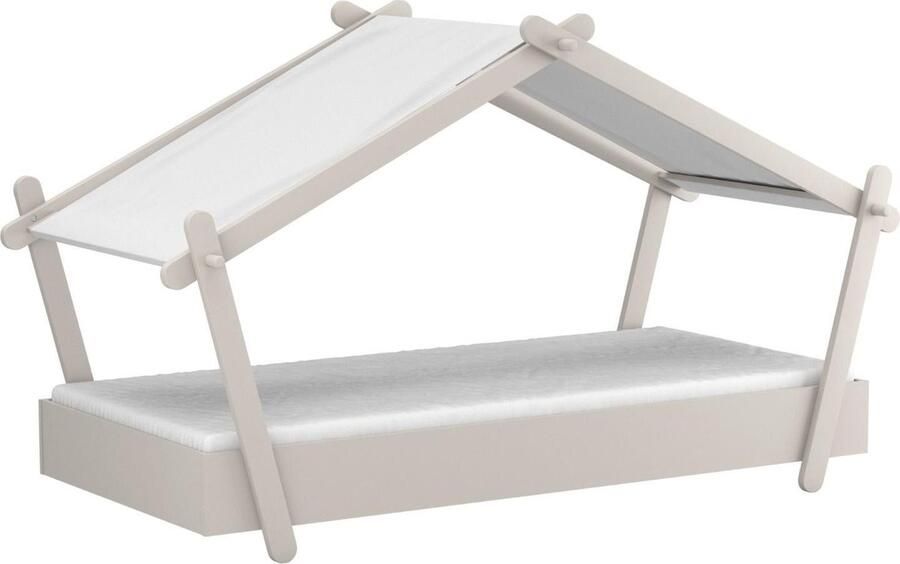 Demeyere Kinderhutbed Mdf Grijs Inclusief bedbodem 90x200 cm