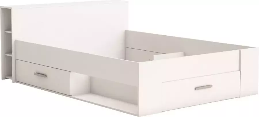 CBA Ledikant met opbergruimtePocket 140x190cm wit - Foto 2