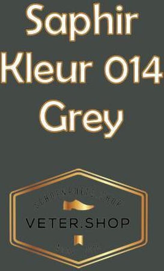 Avel kleurherstellende balsem baume renovateur voor glad lederen meubels Saphir 014 Grijs