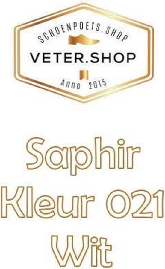 Avel kleurherstellende balsem baume renovateur voor glad lederen meubels Saphir 021 wit