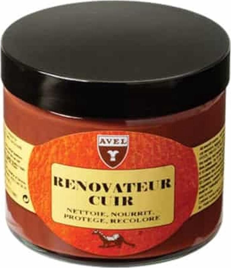 Avel Saphir 088 Donkergrijs Taupe kleurherstellende crème renovateur voor leer en glad lederen meubels - Foto 2