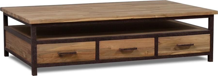 Avenida Interiors Salontafel Tamar met 6 lades