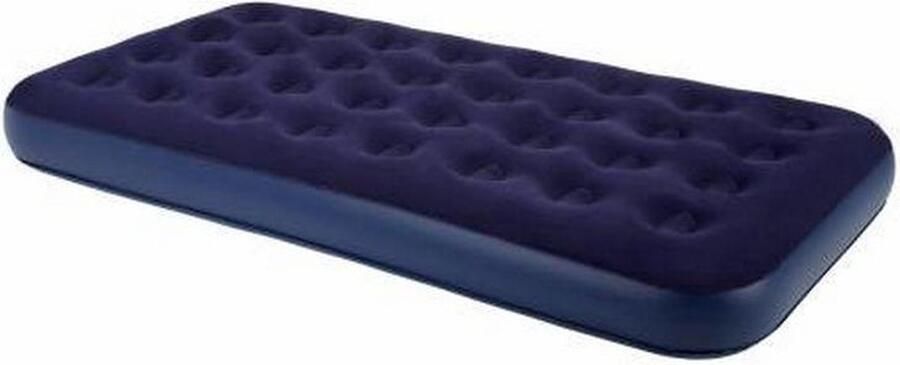 Avenli Luchtbed 1 persoons 191 x 73 x 22 cm DonkerBlauw Campingmatras Luchtmatras 1 persoons Opblaasbaar Matras