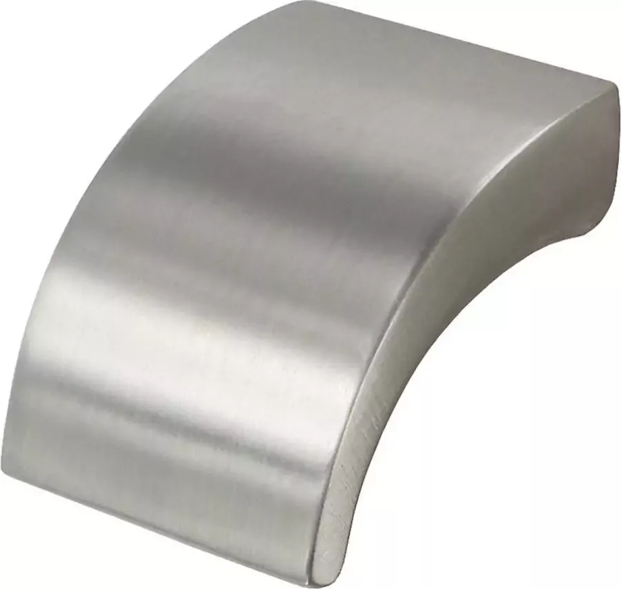 Avenue Decoration AVENUE meubelknop Sole 16mm metaal RVS-LOOK