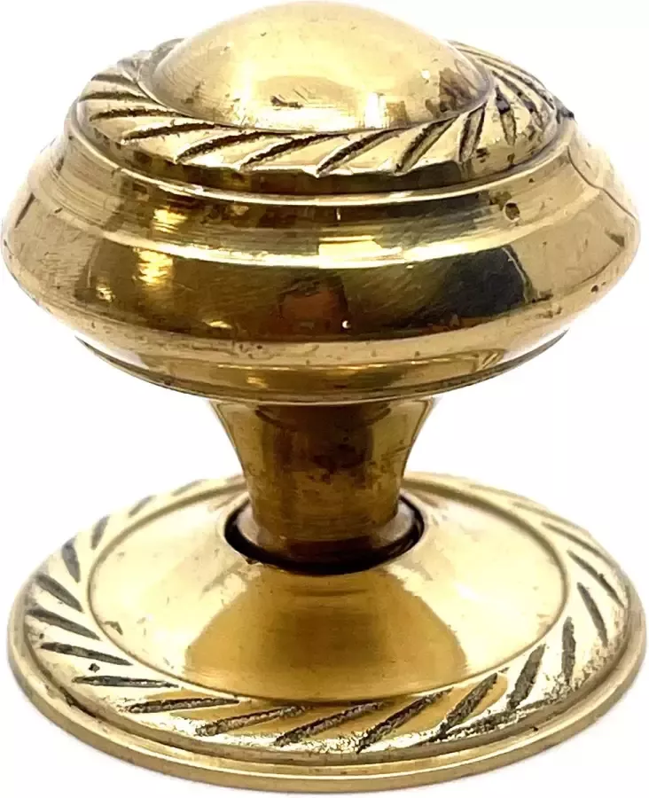 Avenue Decoration meubelgreep model Casque Ø 32 mm messing vintage look