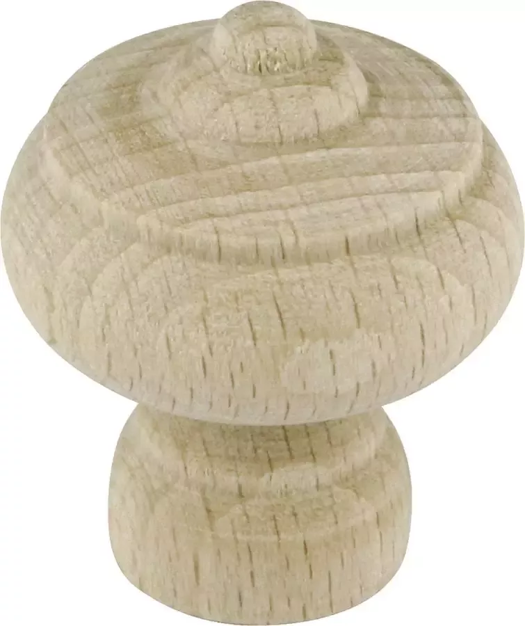 Avenue Decoration meubelknop model Elsloo Ø 45 mm massief beukenhout
