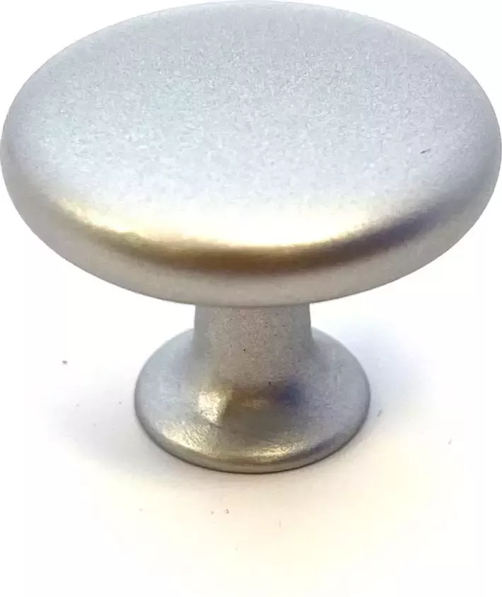 Avenue Decoration meubelknop model Full Ø 30 mm massief metaal aluminium look