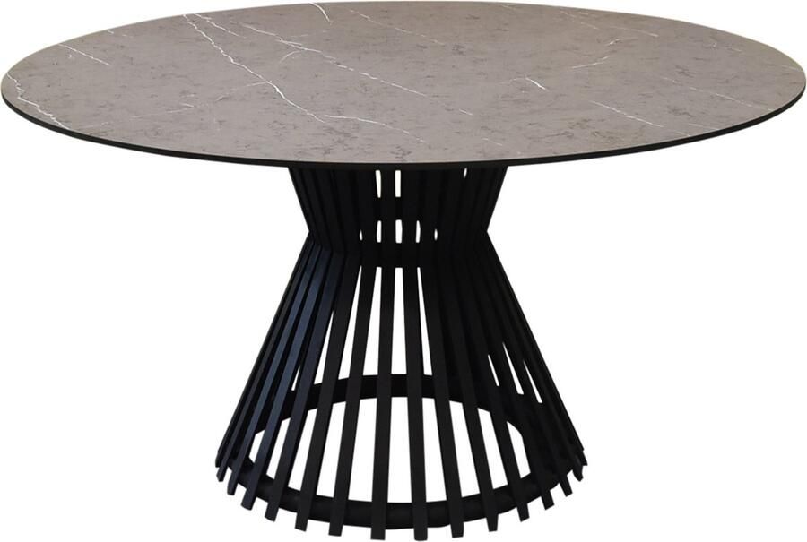 AVH-Collectie Pasadena dining tuintafel 140xH75 keramisch antraciet