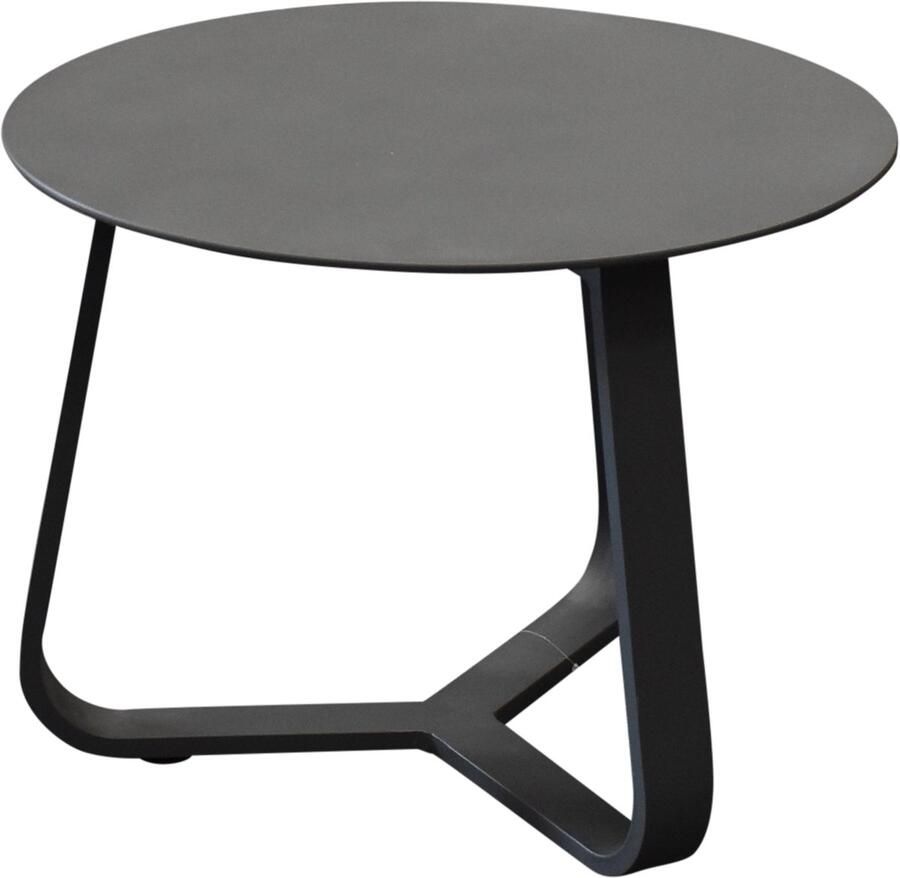 AVH-Collectie Pula lounge tuintafel 45xH35 cm rond antraciet