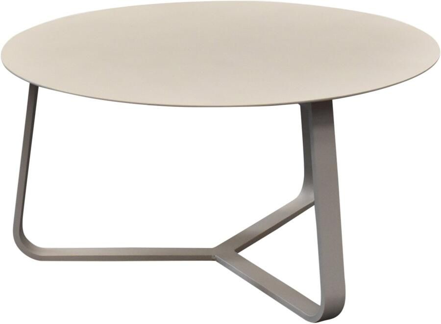 AVH-Collectie Pula lounge tuintafel 75xH40 cm rond natural sand