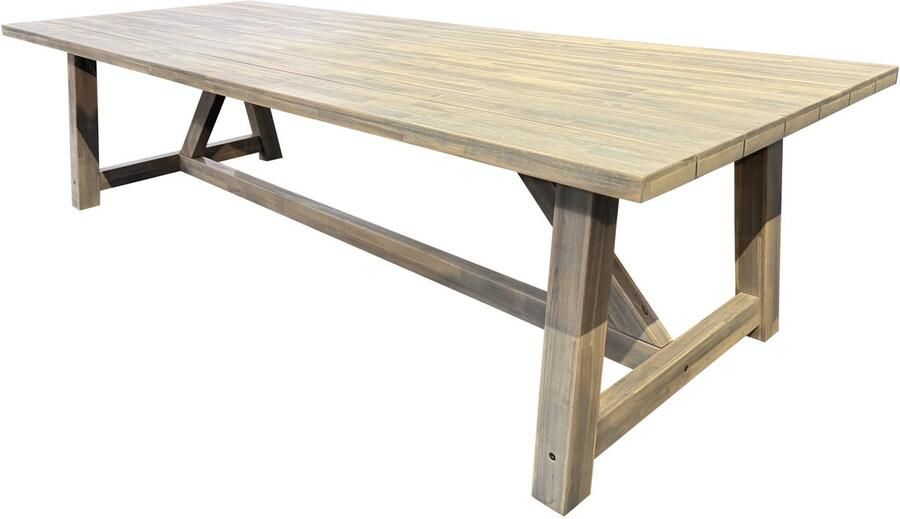 AVH-Collectie Ravello low dining tuintafel 280x100x69 cm acacia