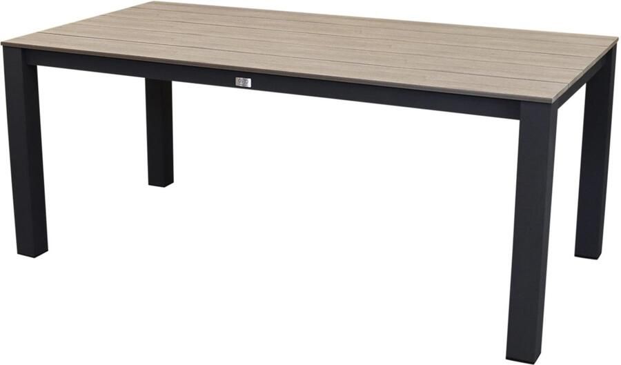 AVH-Collectie Sydney dining tuintafel 180x92xH75 cm polywood blad