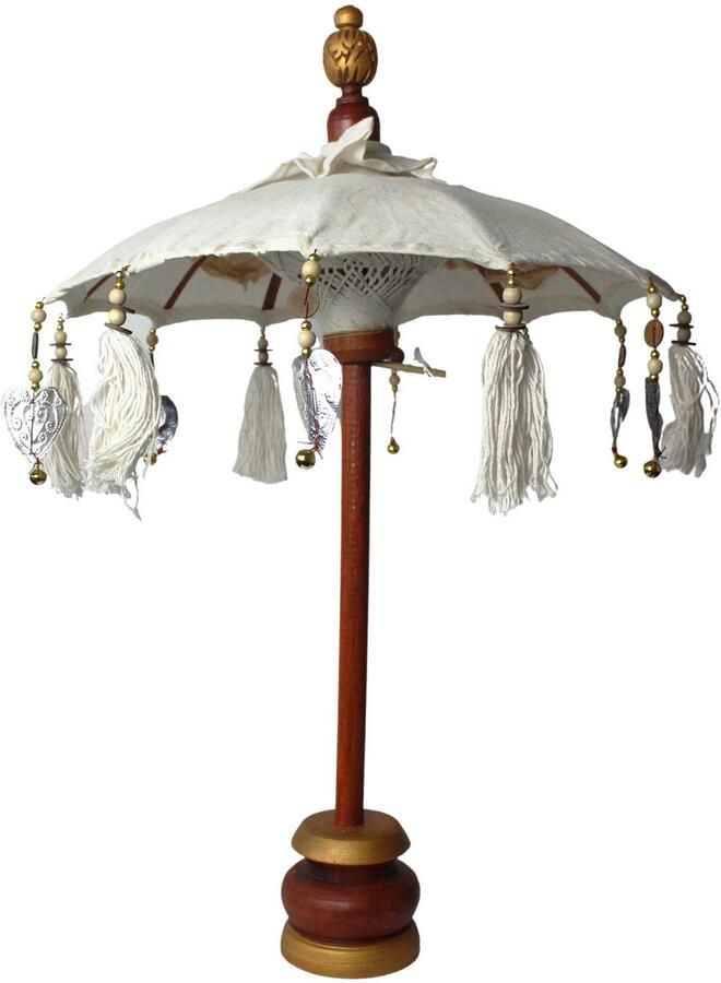 AW Bali Home Decor Parasol 40cm creme