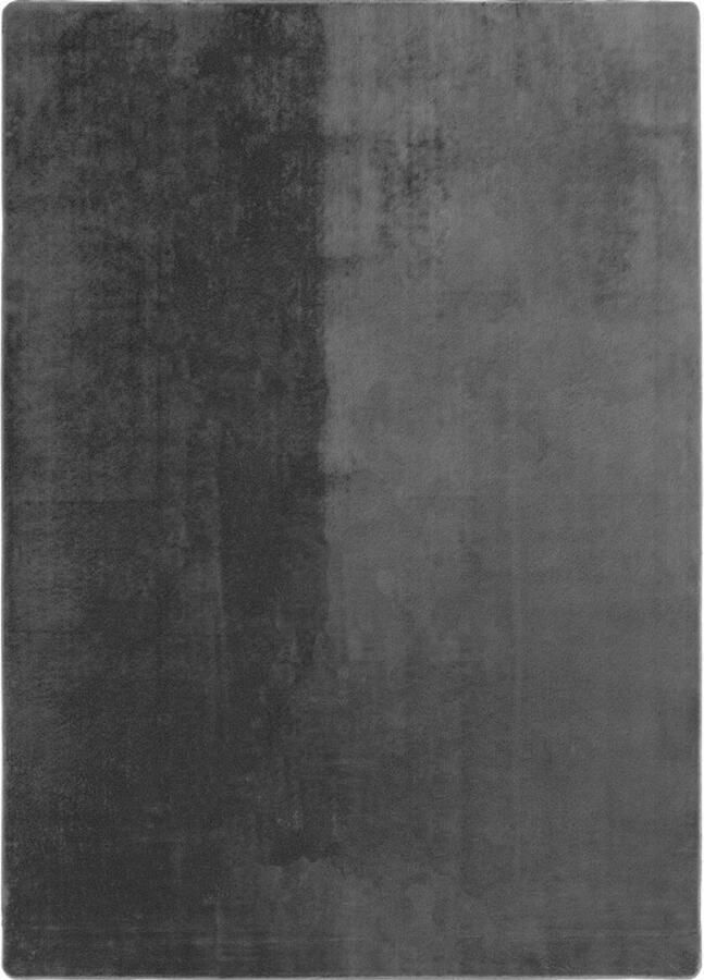 Ayyildiz Antislip Vloerkleed Joy Rond Grijs 80 x 80 cm Effen Kleur Zacht